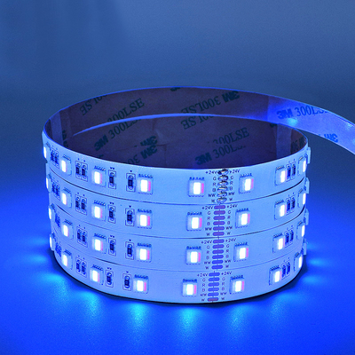 Lampu Strip LED RGBW 5050 Tahan Air Multi Adegan Menggunakan 48LED Neon Light Strip