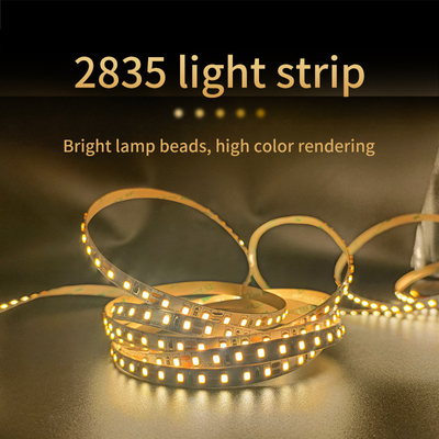 12V / 24V SMD 2835 LED Strip 120 Lights Hotel Display Cabinet Kamar Mandi Cermin Pencahayaan