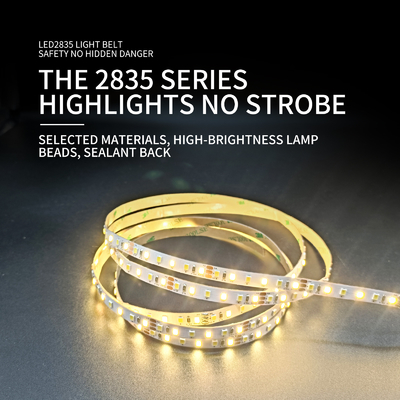 SMD LED Stripe 2835 Warna Mengubah Strip Lampu LED Pelat Sempit