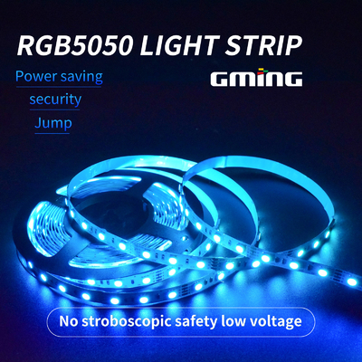 Pencahayaan Luar Ruangan Bar Marquee 5050 RGB 60 Lamp Colorful