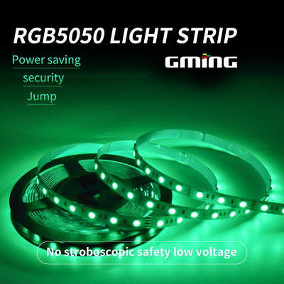 Led Strip Light 5050 Rgb Dengan Bar Colorful Running Lamp Tahan Air Remote Control