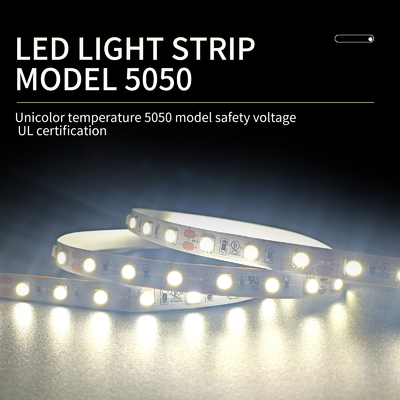 Soft SMD 5050 LED Strip Light Sorot Lampu LED Hemat Energi 12V