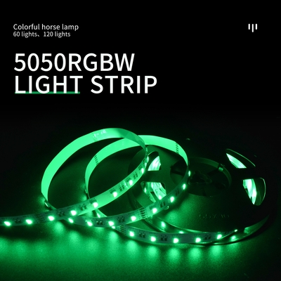 RGB SMD5050 60pcs LED Tabung Fleksibel Lampu Neon Lampu Air Berjalan