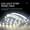 Monokrom SMD LED Strip Fleksibel 5050 Lampu Air 21 - 23LM/LED