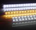 Aluminium Alloy Rigid LED Strip Lights, Amber 8 Mm PCB Super Bright LED Strips