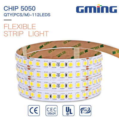 Lampu Strip LED CRI 80 SMD 5050Dengan Sertifikasi CE Remote Control