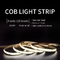 Tegangan Rendah 4500k Cob Led Strip Light Ultra Sempit Fleksibel 12v 24v Ra90